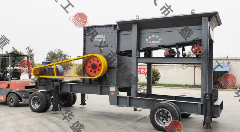 移動(dòng)對(duì)輥制砂機(jī)處理鵝卵石怎么樣？多少錢(qián)一臺(tái)？